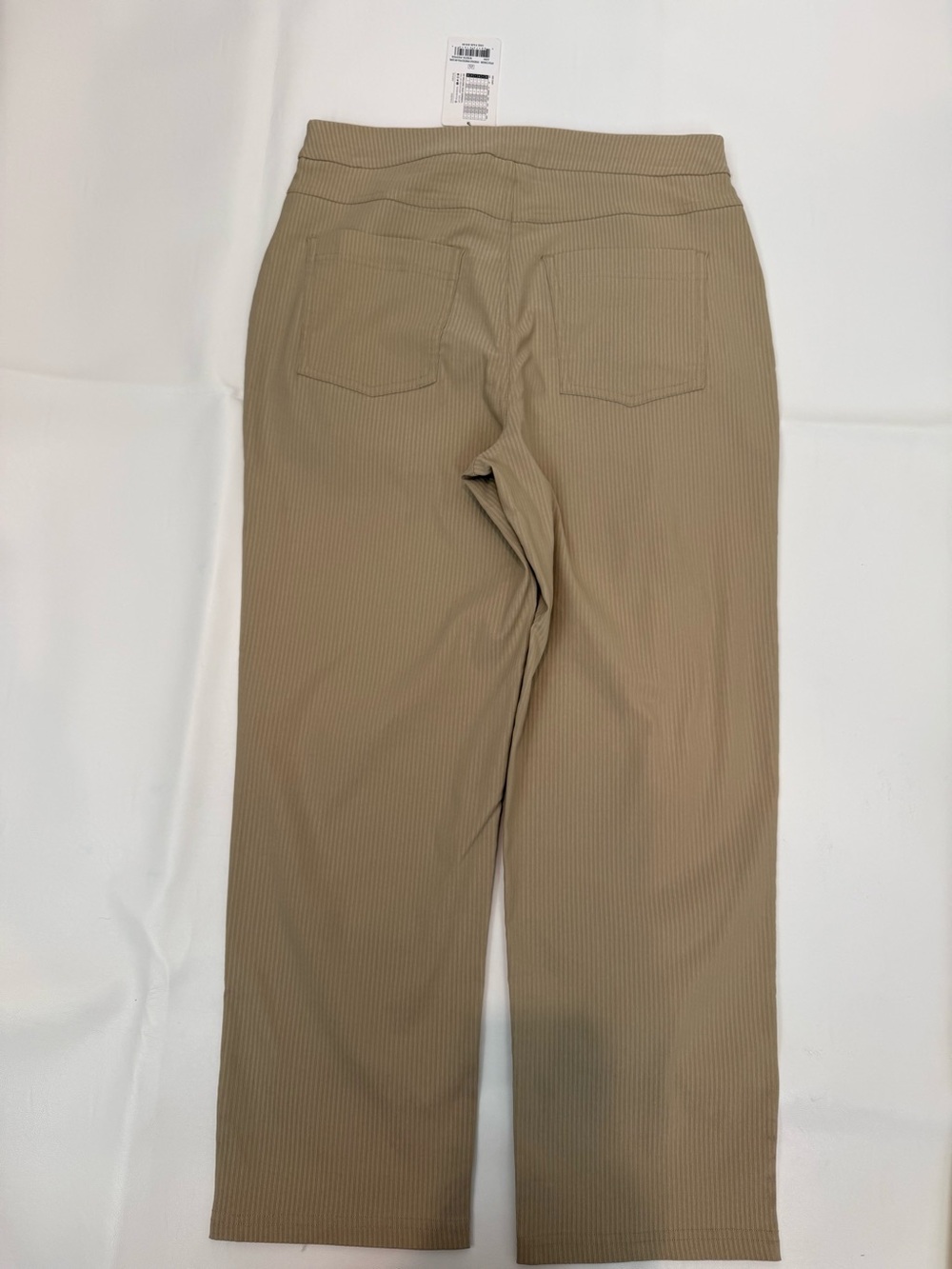 HUE Women's Tan Pull-On Leg Trousers